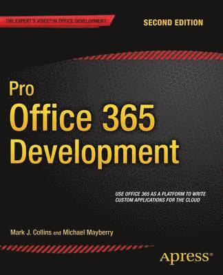 bokomslag Pro Office 365 Development