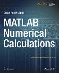 bokomslag MATLAB Numerical Calculations