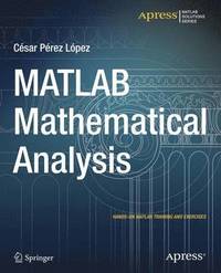 bokomslag MATLAB Mathematical Analysis