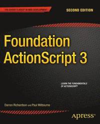 bokomslag Foundation ActionScript 3
