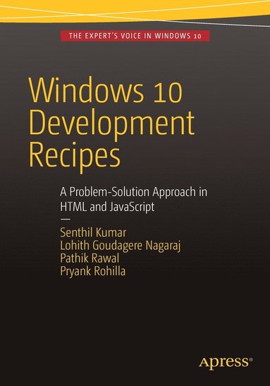 bokomslag Windows 10 Development Recipes