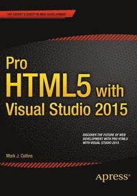 bokomslag Pro HTML5 with Visual Studio 2015