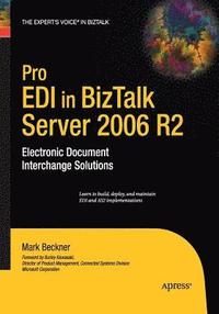 bokomslag Pro EDI in BizTalk Server 2006 R2