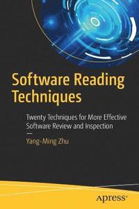 bokomslag Software Reading Techniques