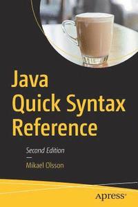 bokomslag Java Quick Syntax Reference