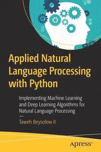 bokomslag Applied Natural Language Processing with Python