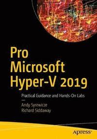 bokomslag Pro Microsoft Hyper-V 2019