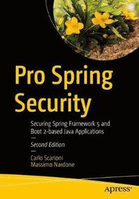 bokomslag Pro Spring Security