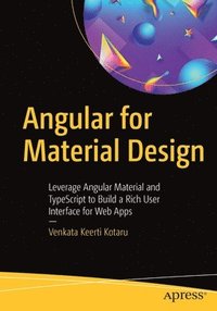 bokomslag Angular for Material Design