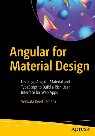 bokomslag Angular for Material Design