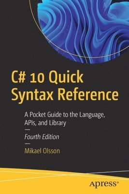 bokomslag C# 10 Quick Syntax Reference