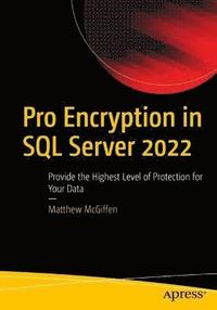 bokomslag Pro Encryption in SQL Server 2022