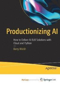 bokomslag Productionizing AI