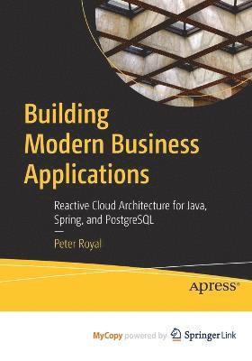 bokomslag Building Modern Business Applications