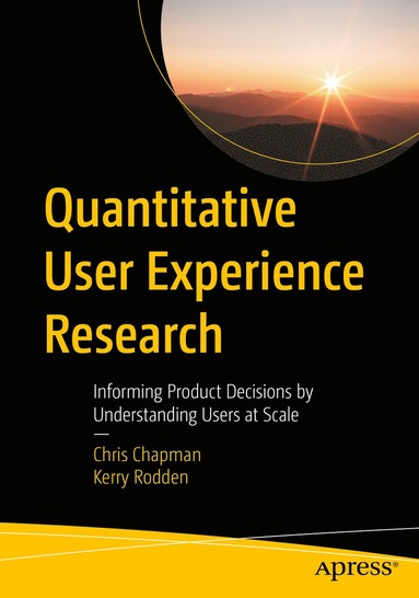 bokomslag Quantitative User Experience Research