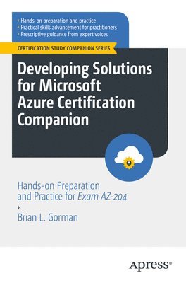 bokomslag Developing Solutions for Microsoft Azure Certification Companion