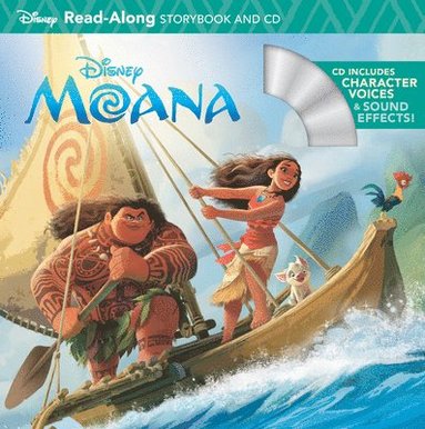 bokomslag Moana Read-Along Storybook & Cd