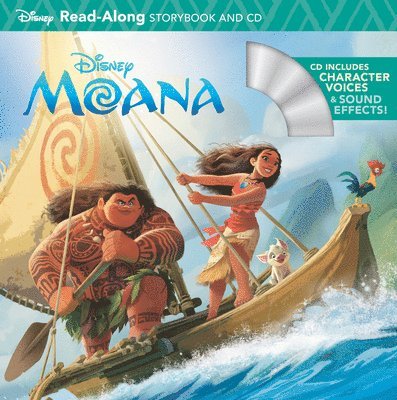 Moana Read-Along Storybook & Cd 1