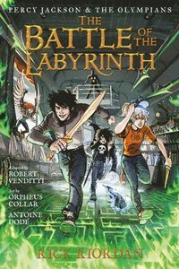 bokomslag Percy Jackson and the Olympians: Battle of the Labyrinth: The Graphic Novel, The-Percy Jackson and the Olympians