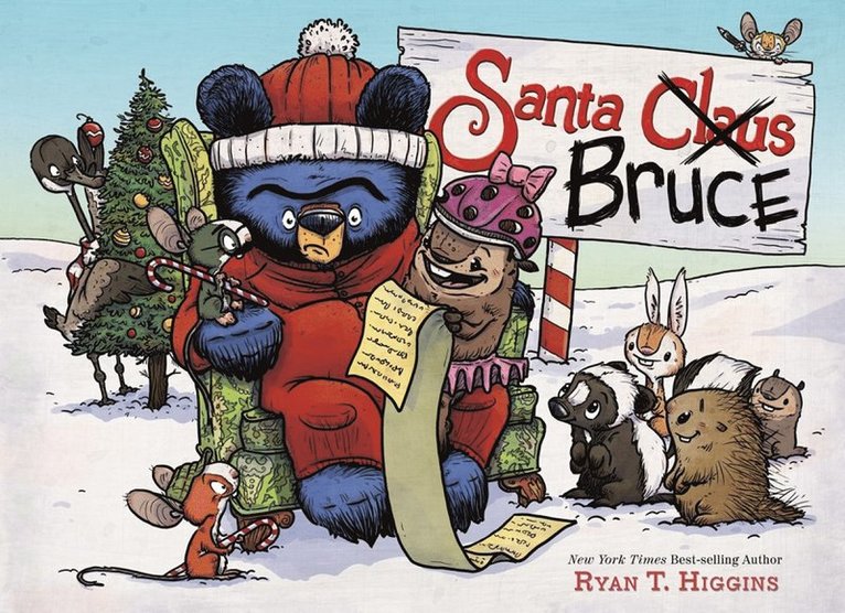 Ryan T. Higgins, Ryan T Higgins - Santa Bruce, Häftad