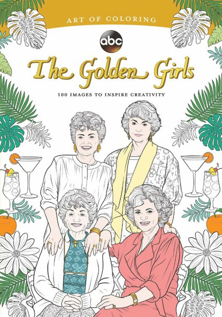 Disney Book Group, Disney Books - Art of Coloring: Golden Girls, Häftad