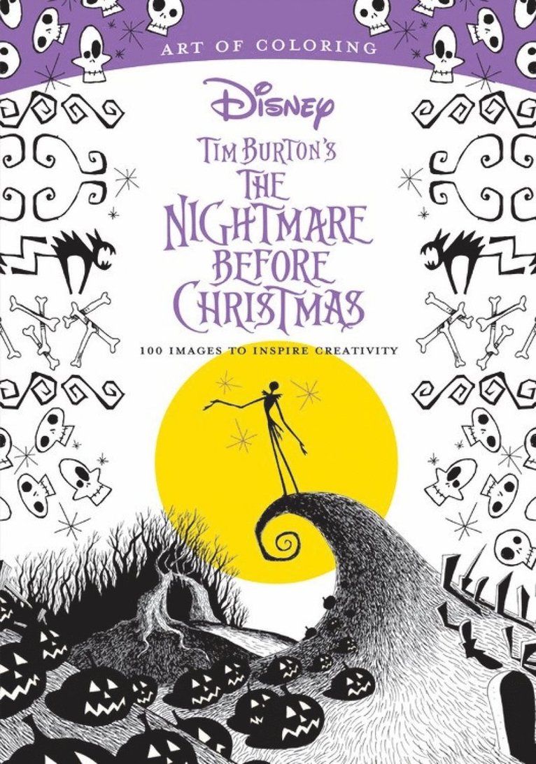 Disney Book Group, Disney Books - Art of Coloring: Tim Burton's The Nightmare Before Christmas, Häftad