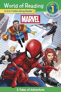 bokomslag World of Reading: Marvel 3-In-1 Listen-Along Reader-World of Reading Level 1: 3 Tales of Adventure with CD! [With Audio CD]