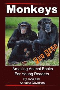 bokomslag Monkeys - For Kids: Amazing Animal Books For Young Readers
