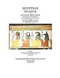 bokomslag Egyptian Grammar, or General Principles of Egyptian Sacred Writing, volume 4