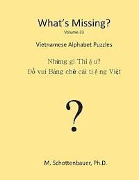 M. Schottenbauer - What's Missing?: Vietnamese Word Puzzles, Häftad