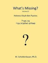 What's Missing?: Hebrew Aleph-Bet Puzzles 1