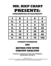 bokomslag Riep Chart: Basic Electricity