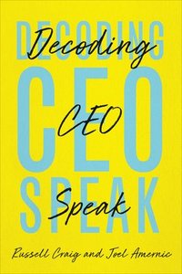 bokomslag Decoding CEO-Speak