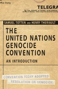 bokomslag The United Nations Genocide Convention