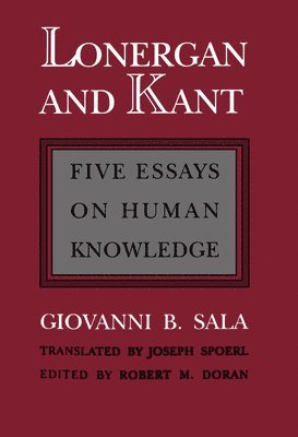 Lonergan and Kant 1