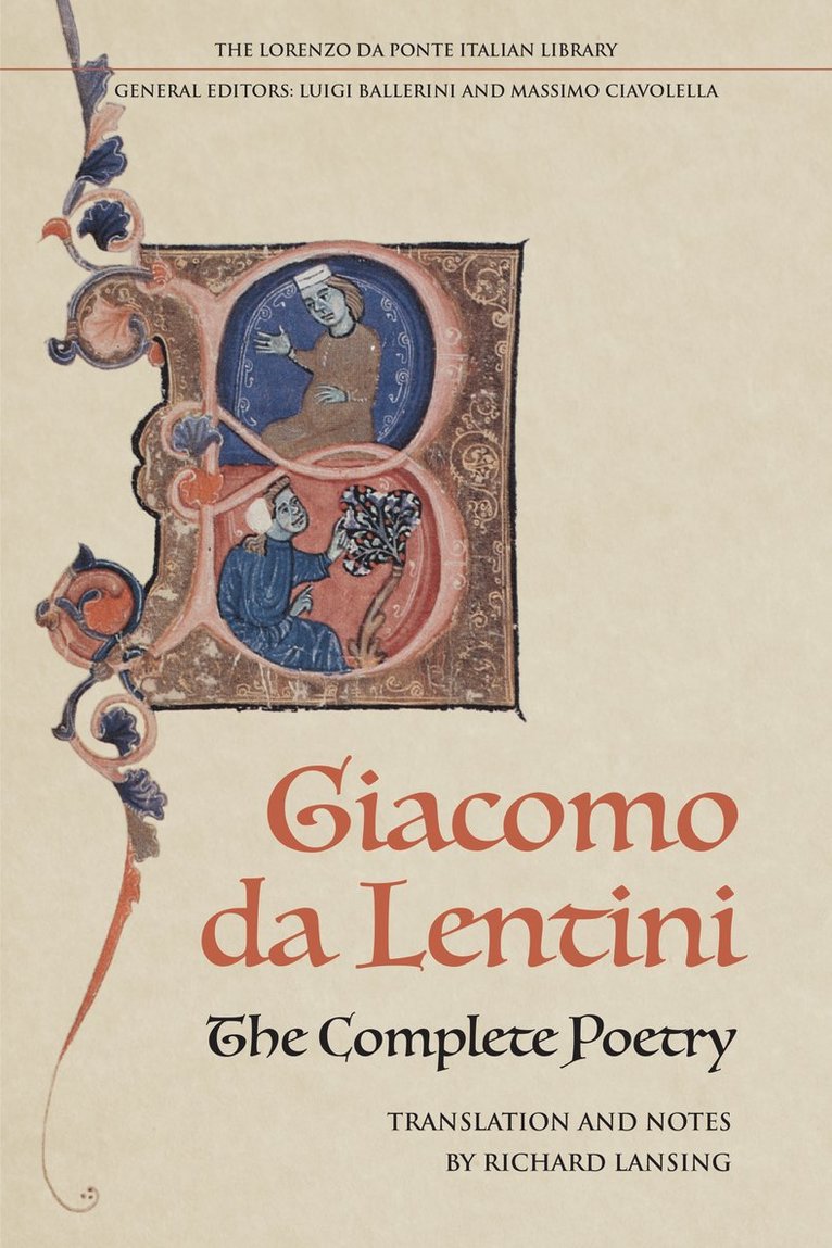 Complete Poetry of Giacomo Da Lentini 1