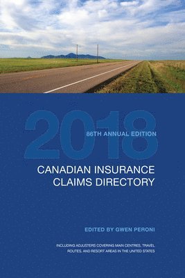 Canadian Insurance Claims Directory 2018 1