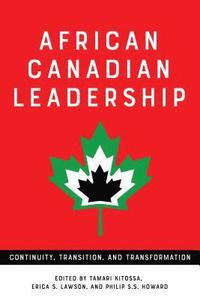 bokomslag African Canadian Leadership