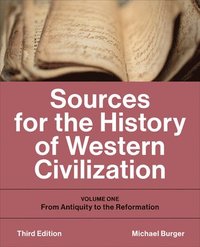 bokomslag Sources for the History of Western Civilization