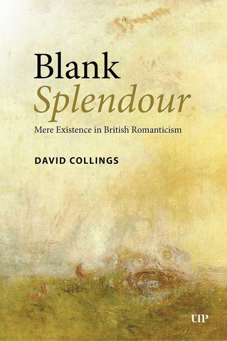 David Collings - Blank Splendour, Inbunden