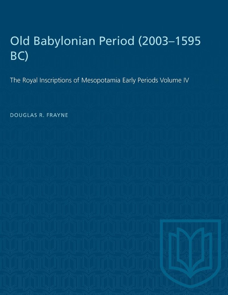 Old Babylonian Period (2003-1595 B.C.) 1