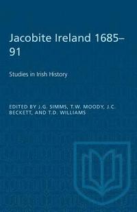 bokomslag Jacobite Ireland 1685-91