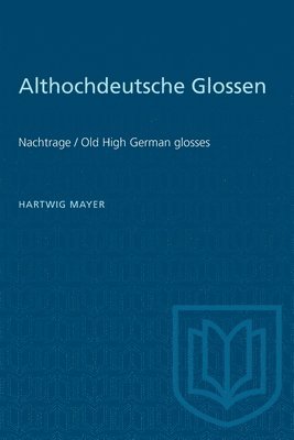 Althochdeutsche Glossen
