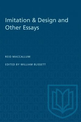 Imitation & Design and Other Essays 1