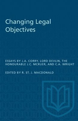 Changing Legal Objectives 1