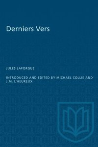 bokomslag Derniers Vers
