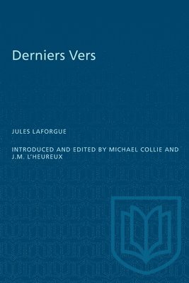 bokomslag Derniers Vers