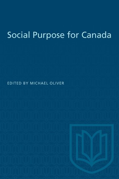 Michael Oliver - Social Purpose for Canada, Häftad