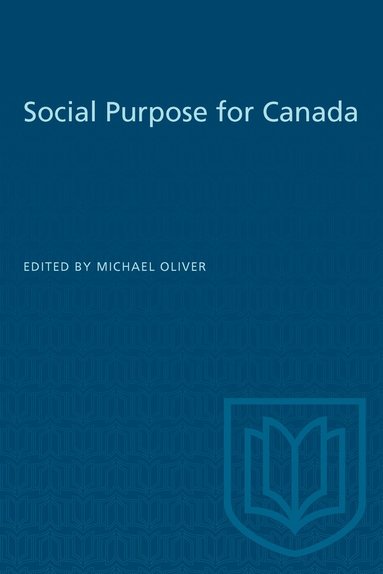 bokomslag Social Purpose for Canada