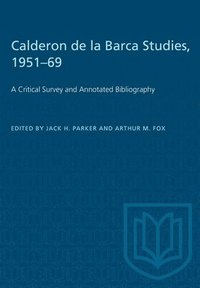 bokomslag Calderon de la Barca Studies, 1951-69